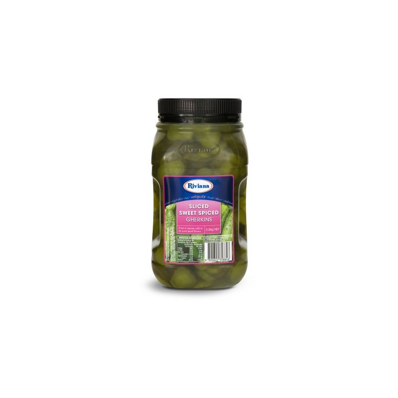 SWEET SPLICED SLICED GHERKIN 2.2KG