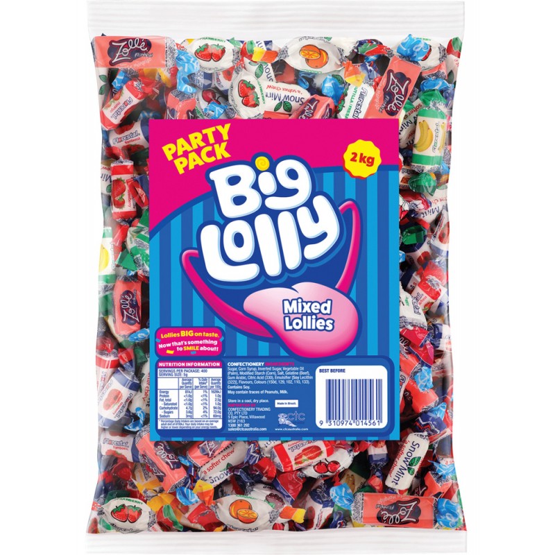 MIXED LOLLIES 2KG
