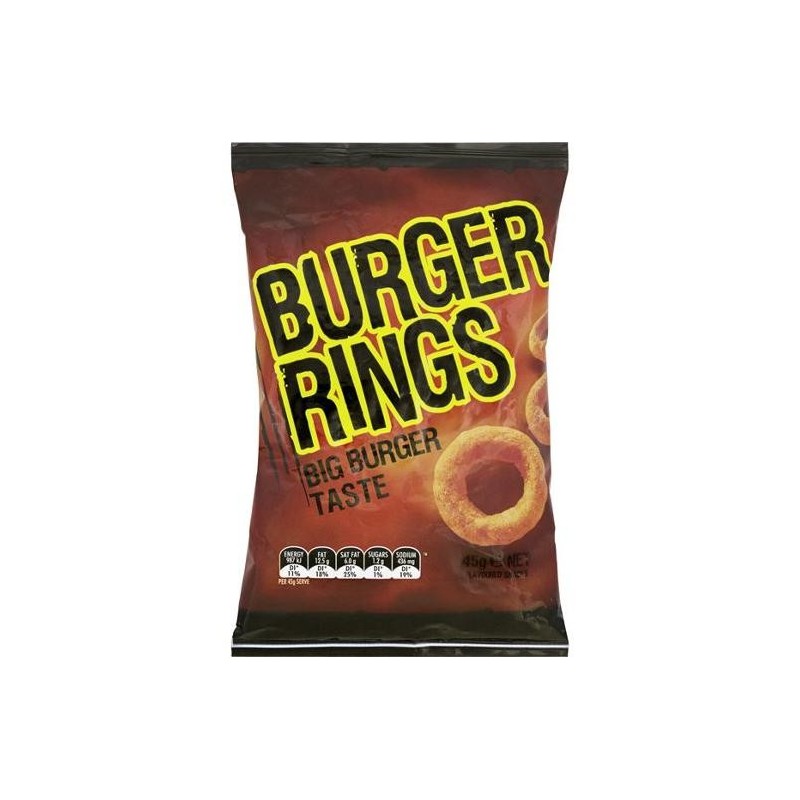 BURGER RINGS ORIGINAL 45GM