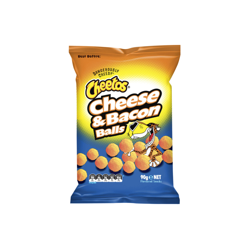 CHEESE & BACON BALLS 90GM