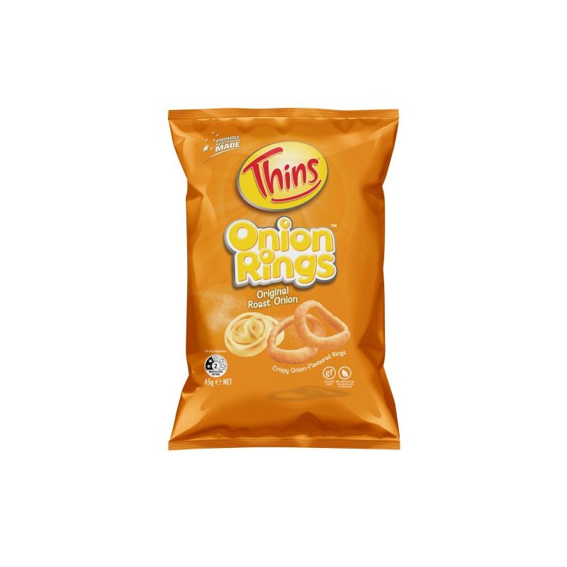 ONION RINGS ORIGINAL ROAST ONION 45GM