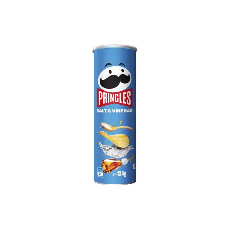 SALT & VINEGAR POTATO CHIPS 134GM