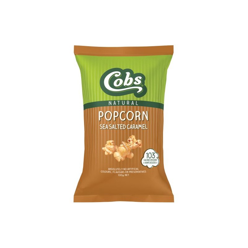 SEA SALTED CARAMEL POPCORN 100GM
