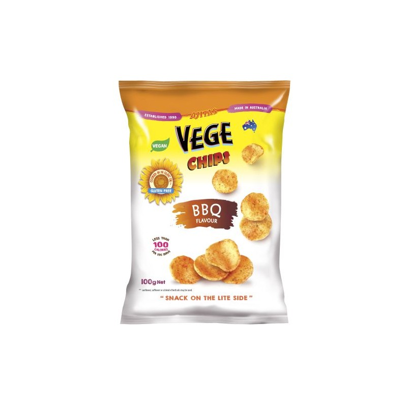 BARBEQUE VEGETABLE CHIPS 100GM