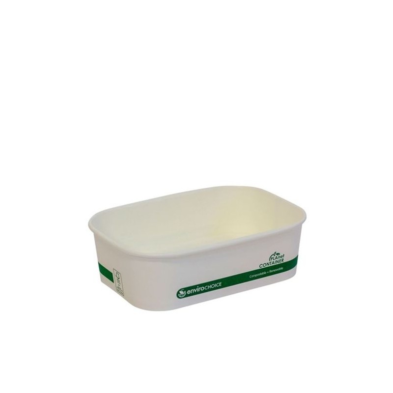 RECTANGULAR KRAFT TAKEAWAY CONTAINER 750ML 50S
