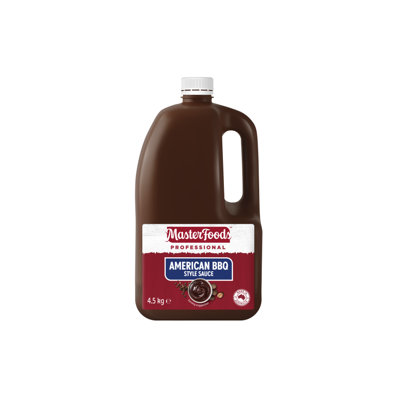 BBQ SAUCE PROFESSIONAL AMERICAN STYLE GLUTEN FREE 4.5KG
