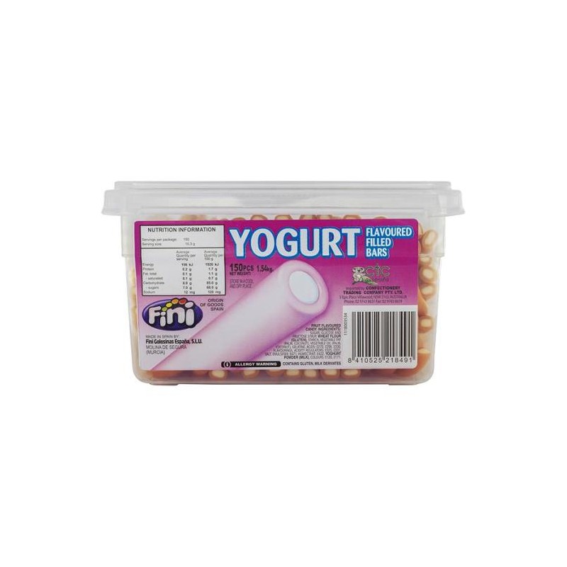 YOGHURT BARS 150S 1.54KG