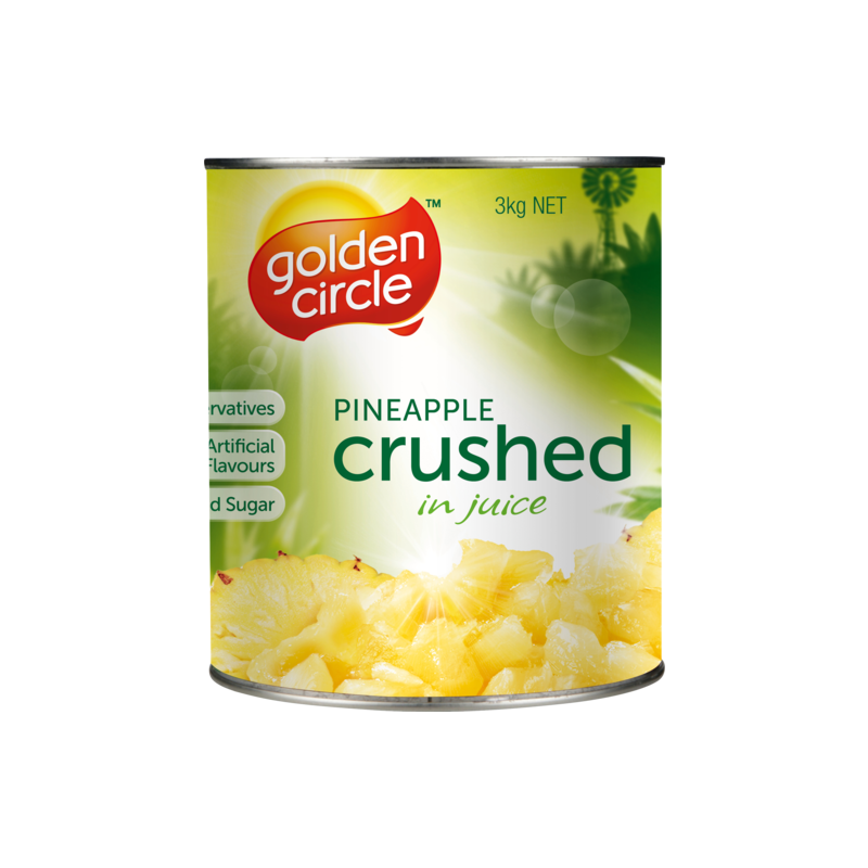CRUSHED PINEAPPLE IN JUICE AU 3KG