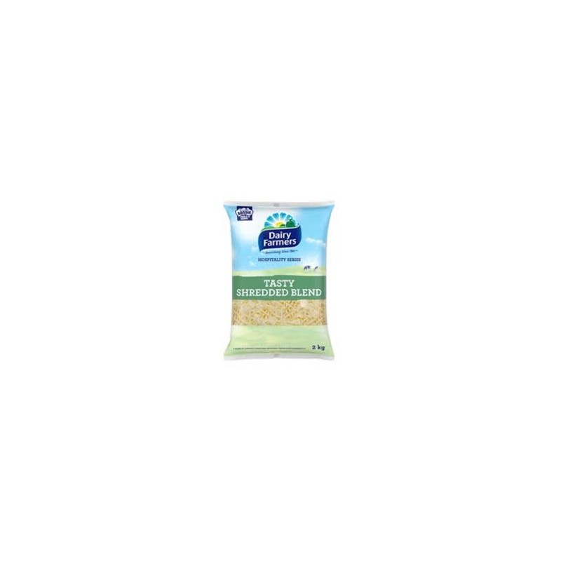 SHREDDED TASTY CHEDDAR CHEESE 2KG