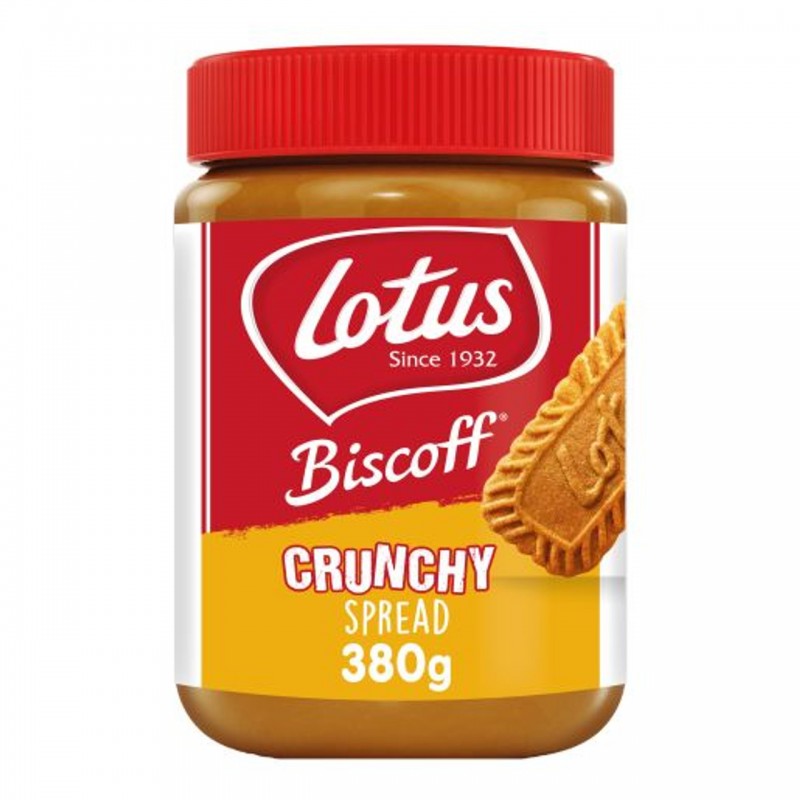 CRUNCHY BISCOFF BISCUIT SPREAD 380GM