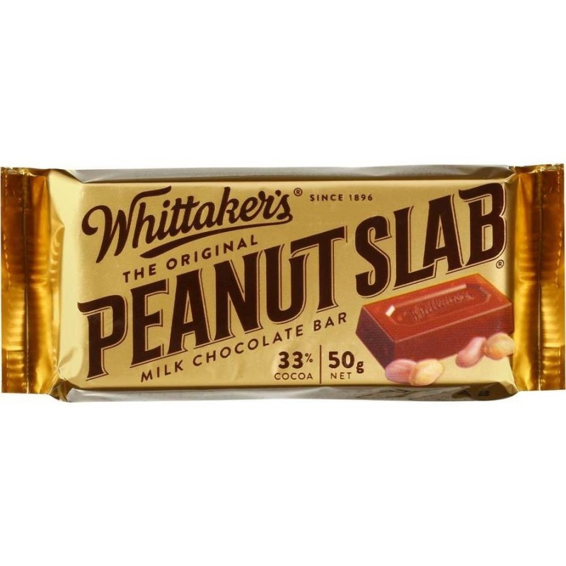 CHOCOLATE PEANUT SLAB 50GM