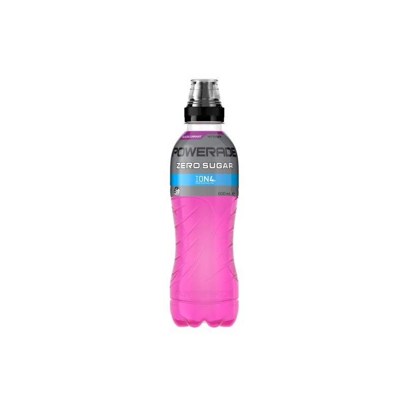 POWERADE ZERO BLACKCURRANT SPORTS DRINK 600ML