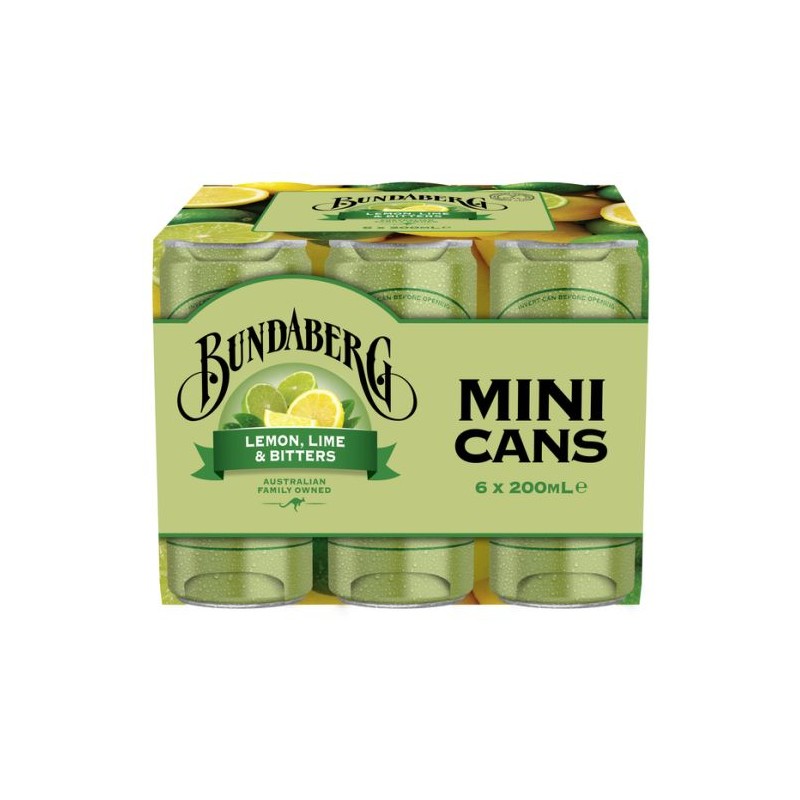 LEMON LIME & BITTERS 6X200ML