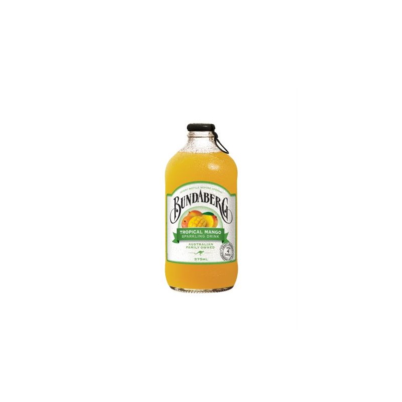 TROPICAL MANGO SPARKLING DRINK 12X375ML