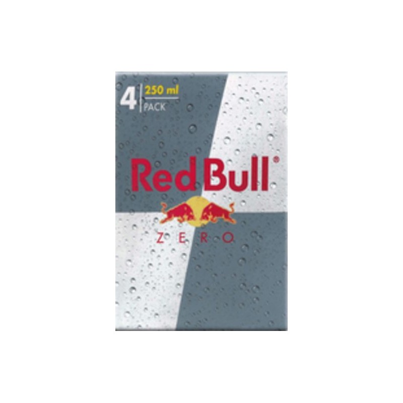 ENERGY DRINK ZERO 4 PACK 4X250ML