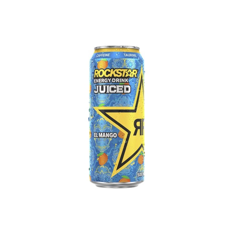 ROCKSTAR EL MANGO ENERGY DRINK 500ML