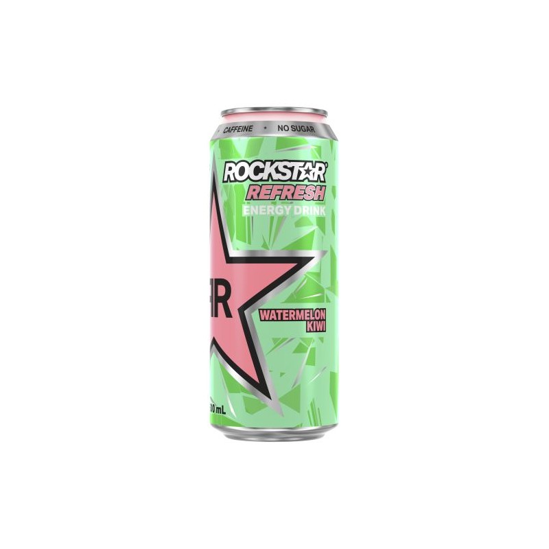 ROCKSTAR WATERMELON KIWI ENERGY DRINK 500ML