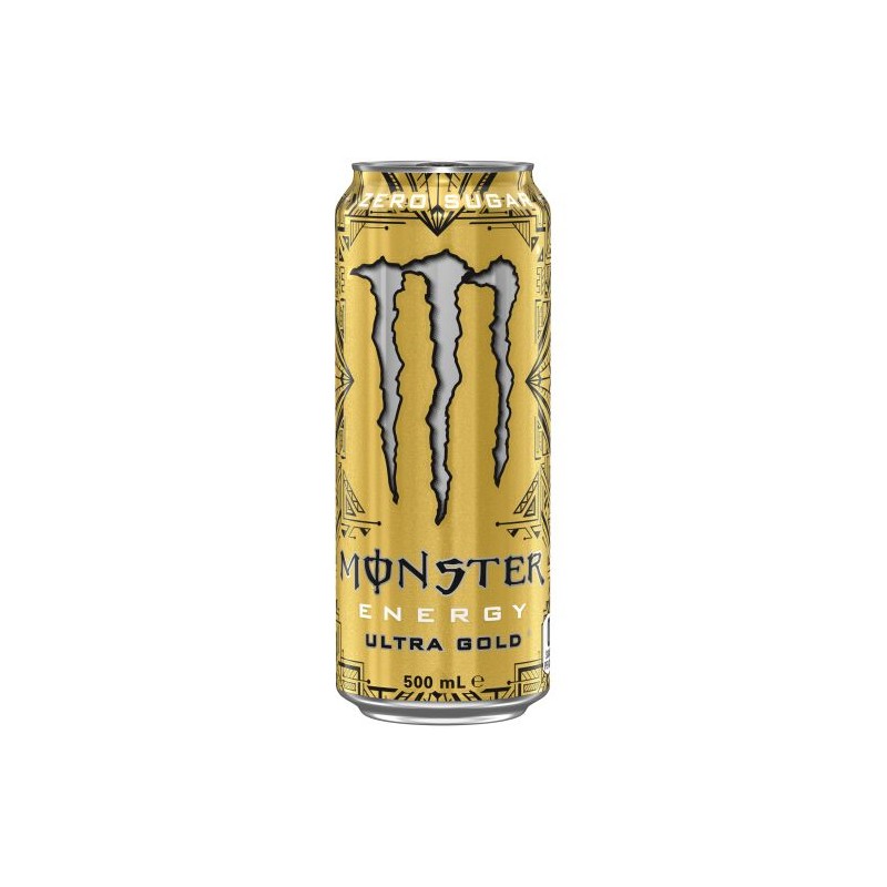 MONSTER PINEAPPLE ULTRA GOLD ENERGY DRINK 500ML