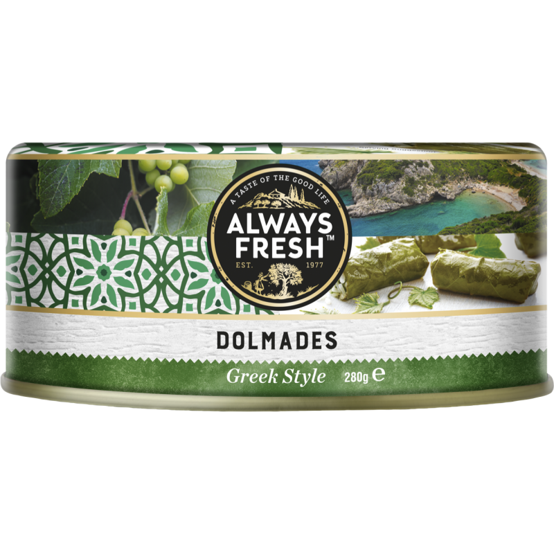 STUFFED VINE LEAVES DOLMADES 280GM