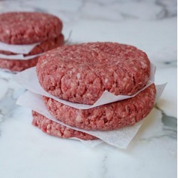 HALAL ANGUS BEEF BURGER PATTIES 1KG (10X100GM)