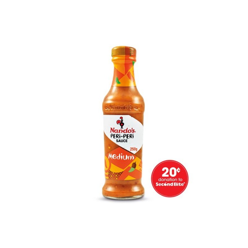 MEDIUM PERI PERI SAUCE 250GM