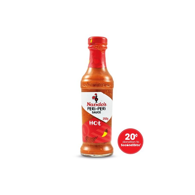 HOT PERI PERI SAUCE 250GM