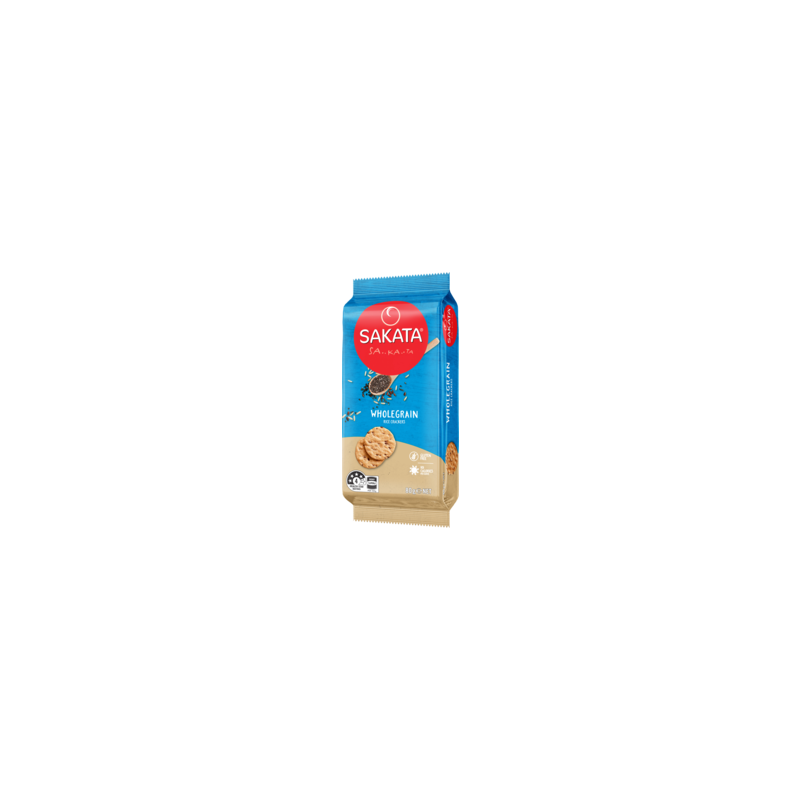 WHOLEGRAIN RICE CRACKERS 80GM