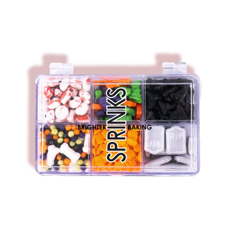 HALLOWEEN FAVOURITES BOX CAKE DECORATIONS 95GM