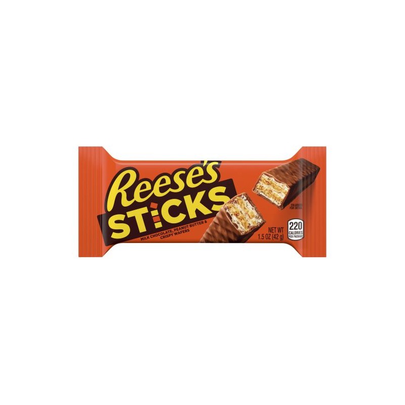 CHOCOLATE WAFER STICKS 42GM
