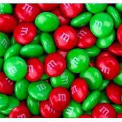 M&Ms CHRISTMAS RED AND GREEN 165GM