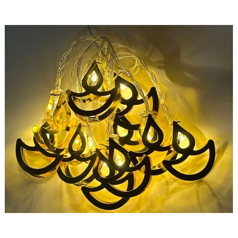 DIWALI LED LIGHT STRING 10LIGHTS 1.65M BATTERY POWERED