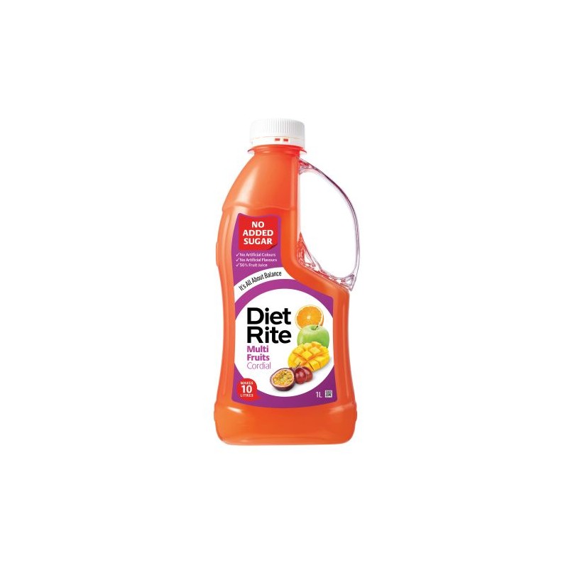 MULTI FRUITS CORDIAL 1L