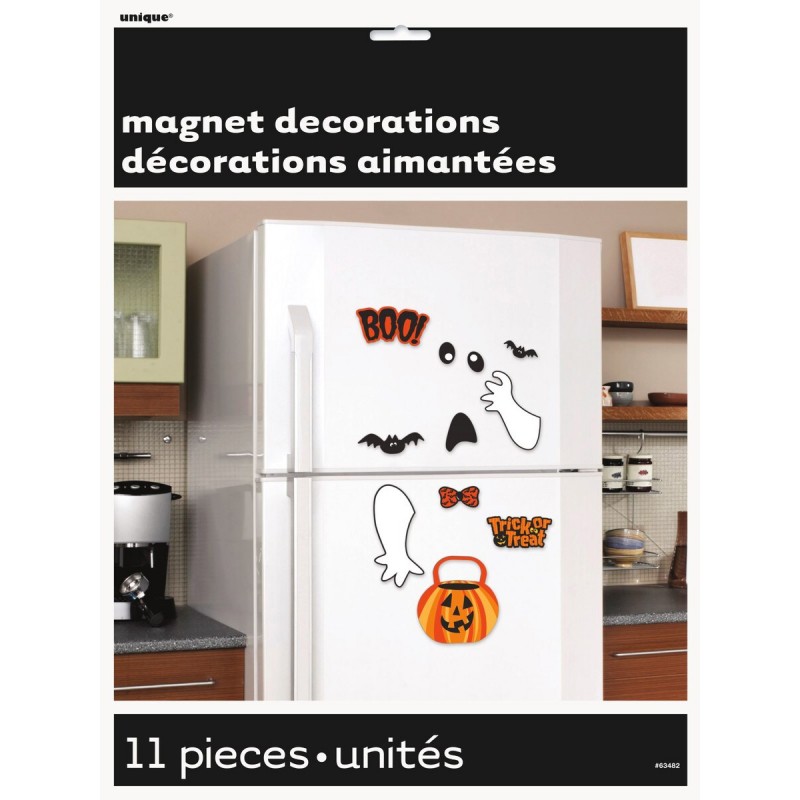 HALLOWEEN FRIDGE MAGNETS 11PCE