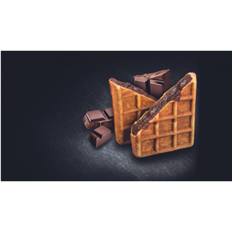 WAFFLES BELGIAN CHOCOLATE 48X80G