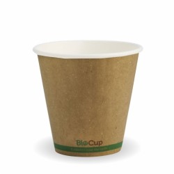 BROWN KRAFT DOUBLE WALL COMPOSTABLE HOT CUP 8OZ/280ML 25S