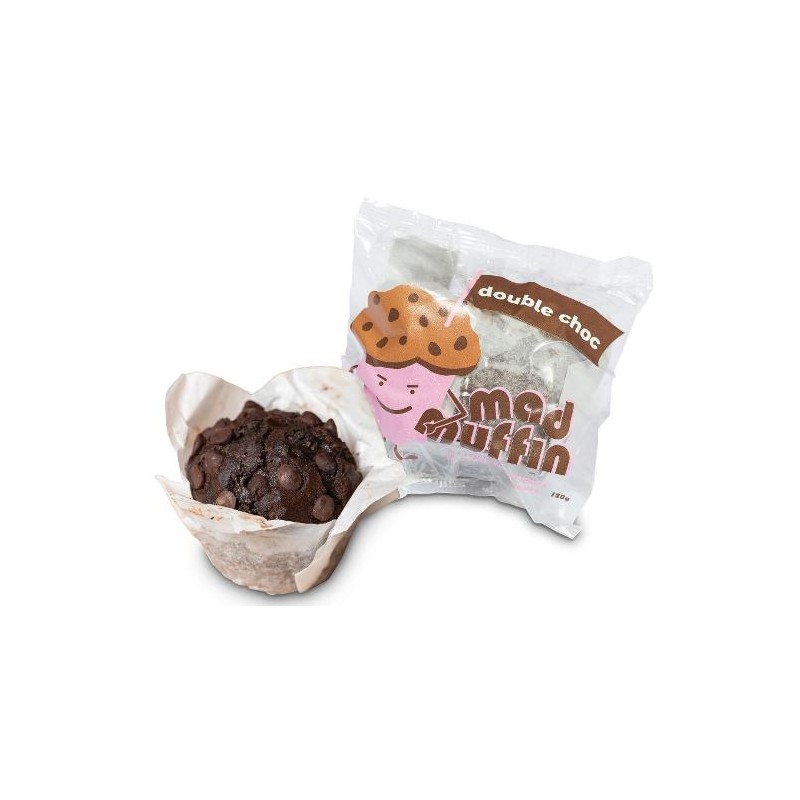 DOUBLE CHOC INDIVIDUALLY WRAPPED MUFFIN 28X120G