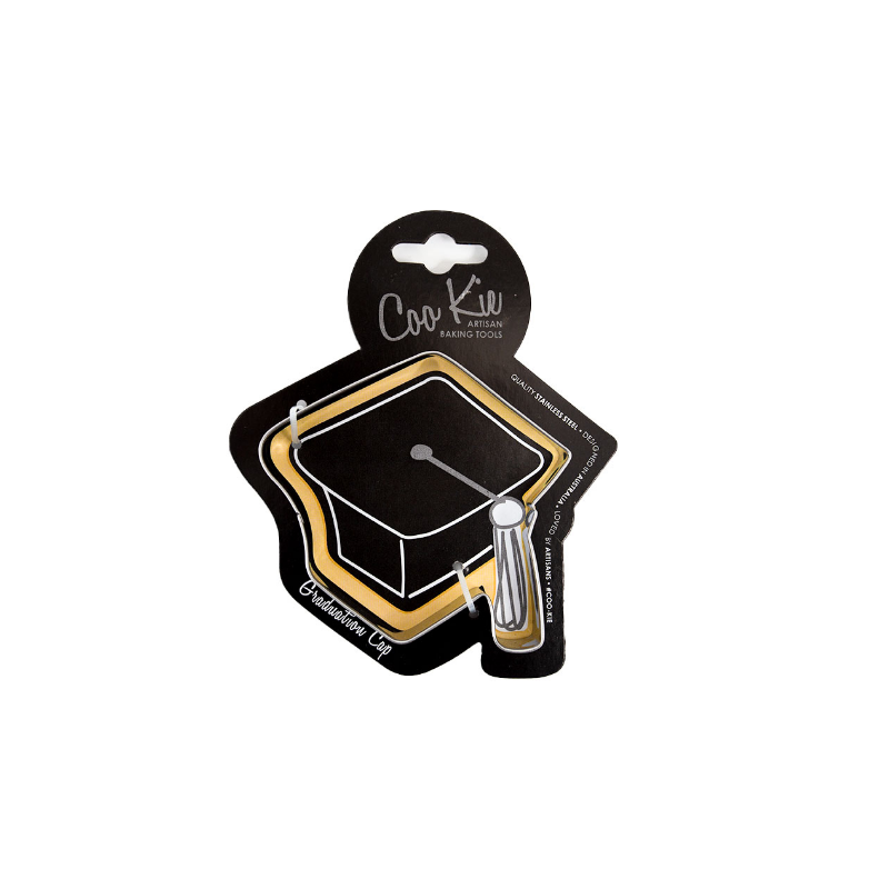 GRADUATION CAP COOKIE CUTTER 95MM 1EA GRADUATION CAP COOKIE CUTTER 95MM 1EA