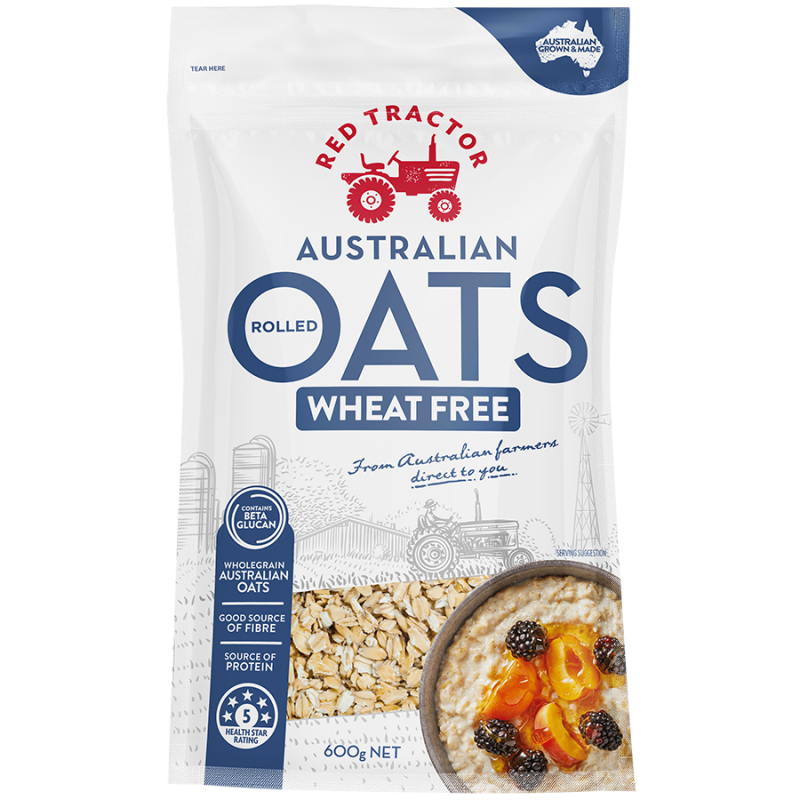 OATS WHEAT FREE AUSTRALIAN 600GM