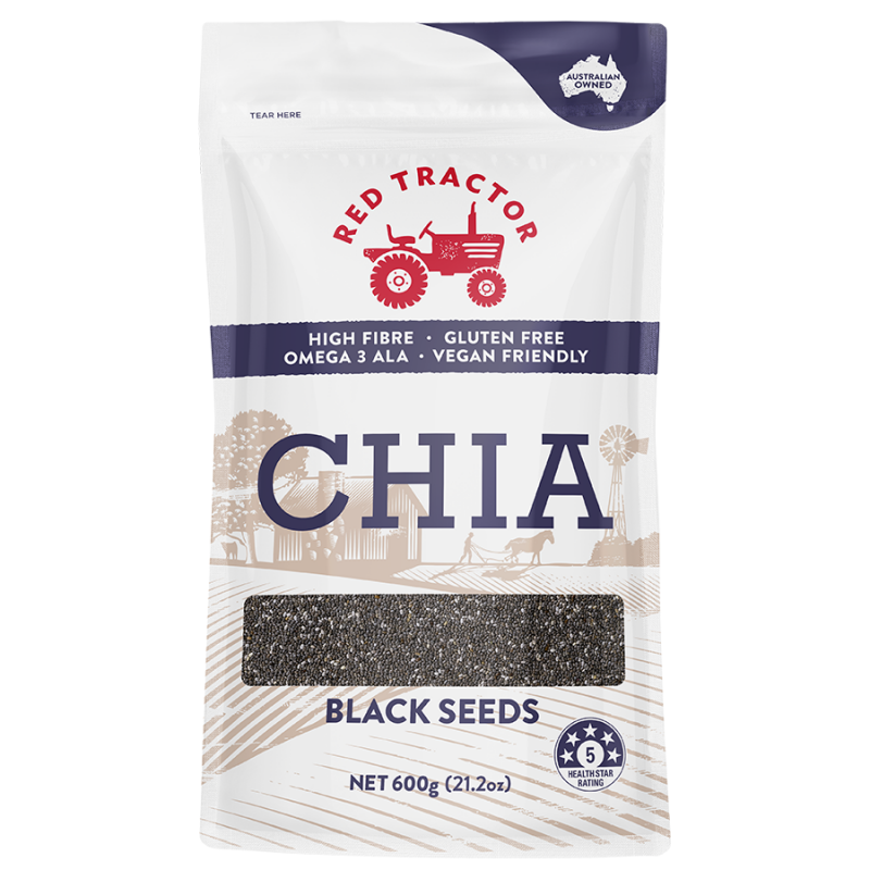 BLACK CHIA SEEDS 600GM