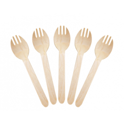 WOODEN SPORK 100S
