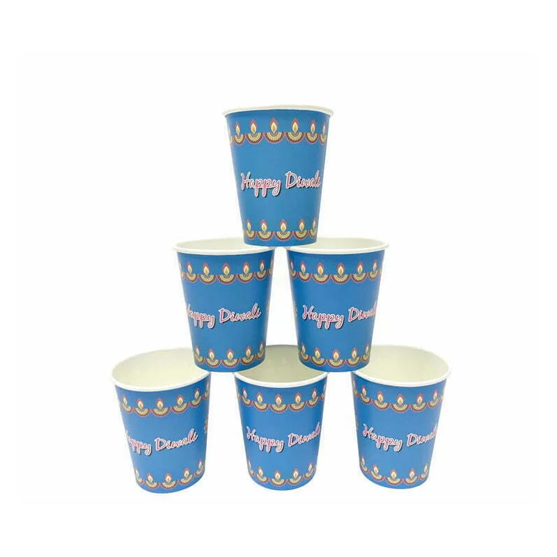CUPS PAPER DIWALI 8PK