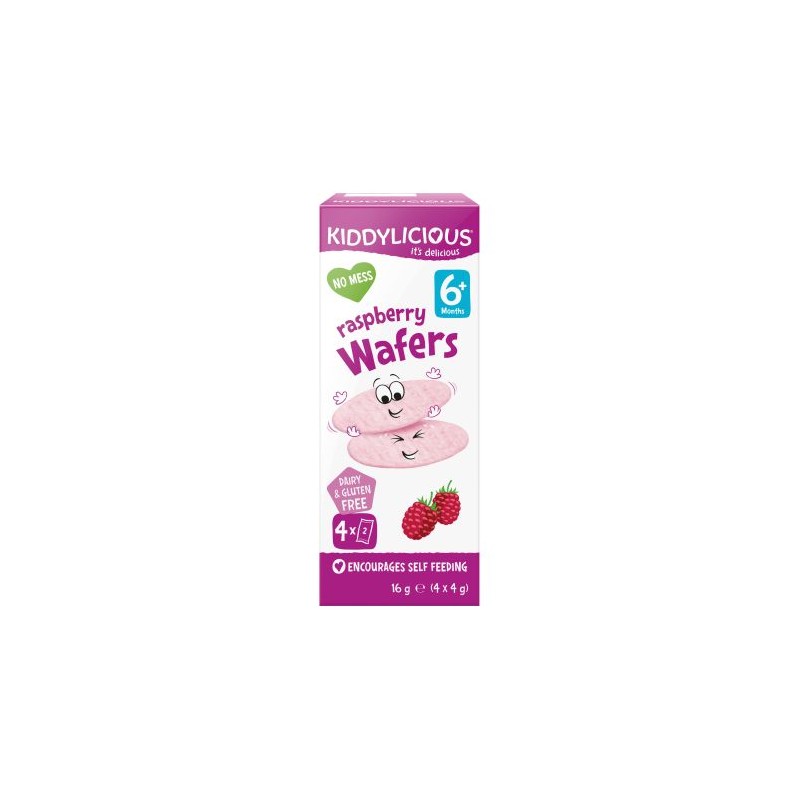 RASPBERRY WAFERS 6MNTHS+ 16GM