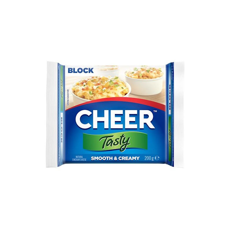 TASTY CHEESE BLOCK 200GM
