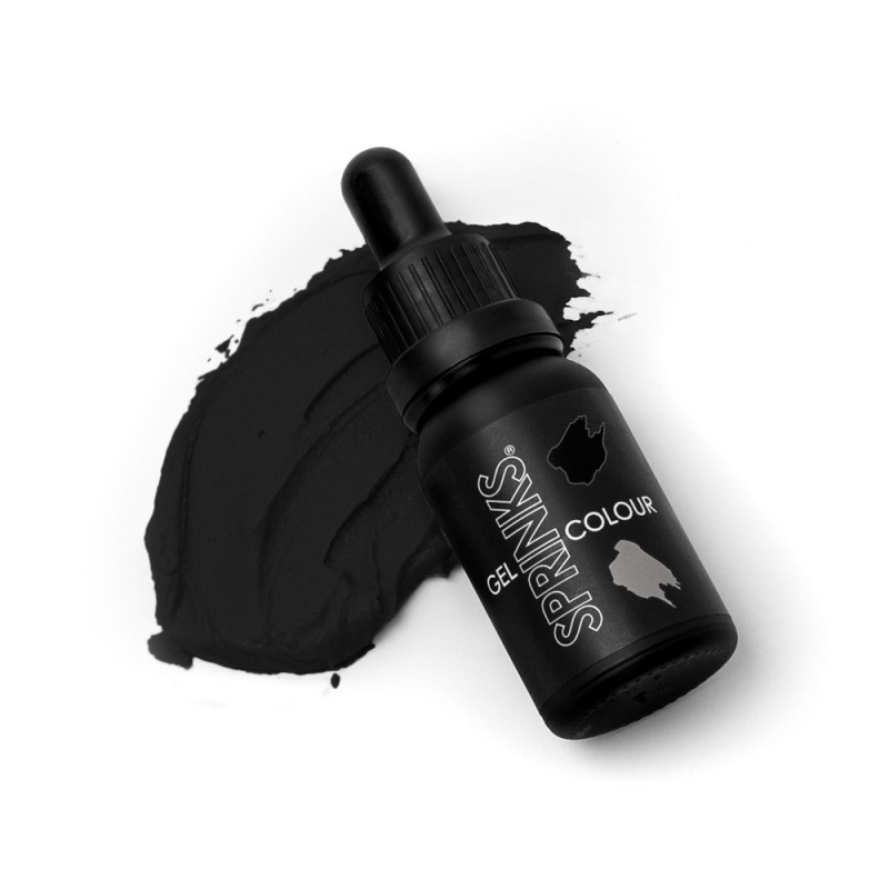 GEL FOOD COLOURING BLACK 15ML