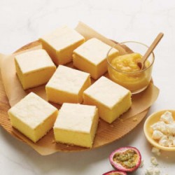 PEACH & MANGO CHEESECAKE TRAY 1.35KG