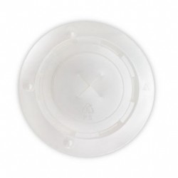 LID WITH STRAW SLOT FOR PAPER CUP 50S