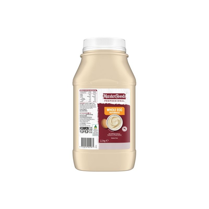 WHOLE EGG MAYONNAISE 2.2KG