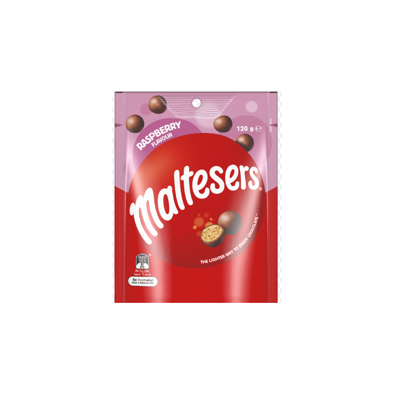 MALTESERS RASPBERRY 120GM