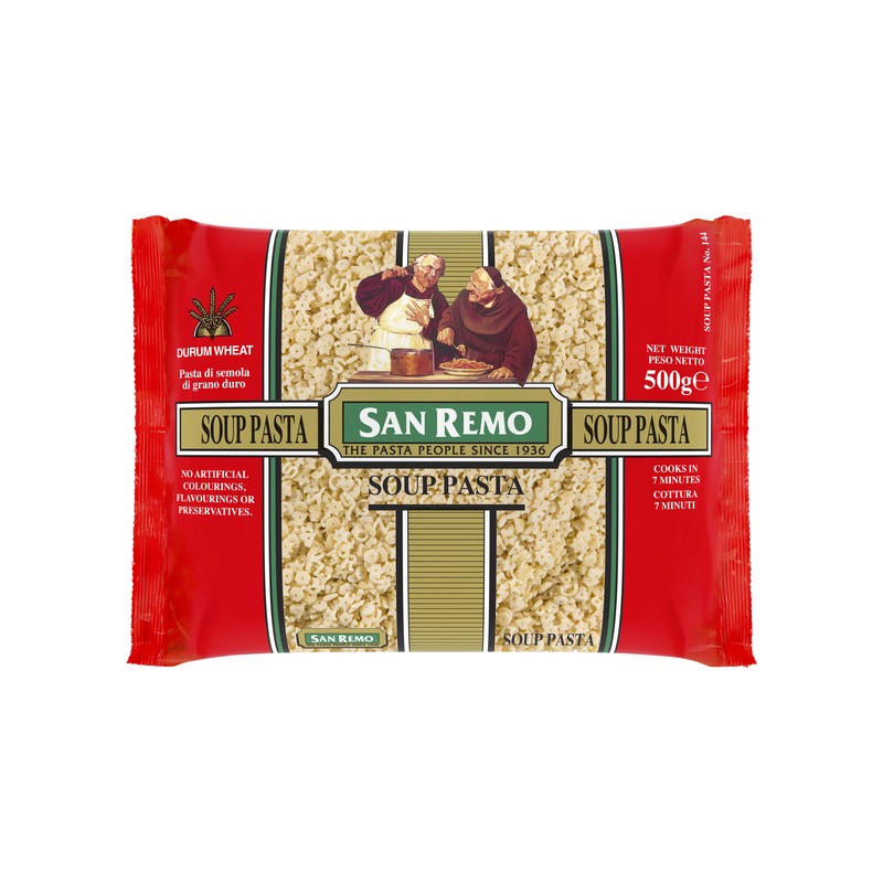 SOUP PASTA 144 500GM