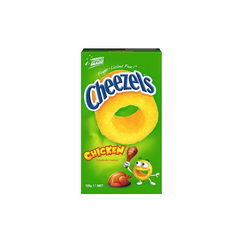CHEEZELS CHICKEN BOX 125GM